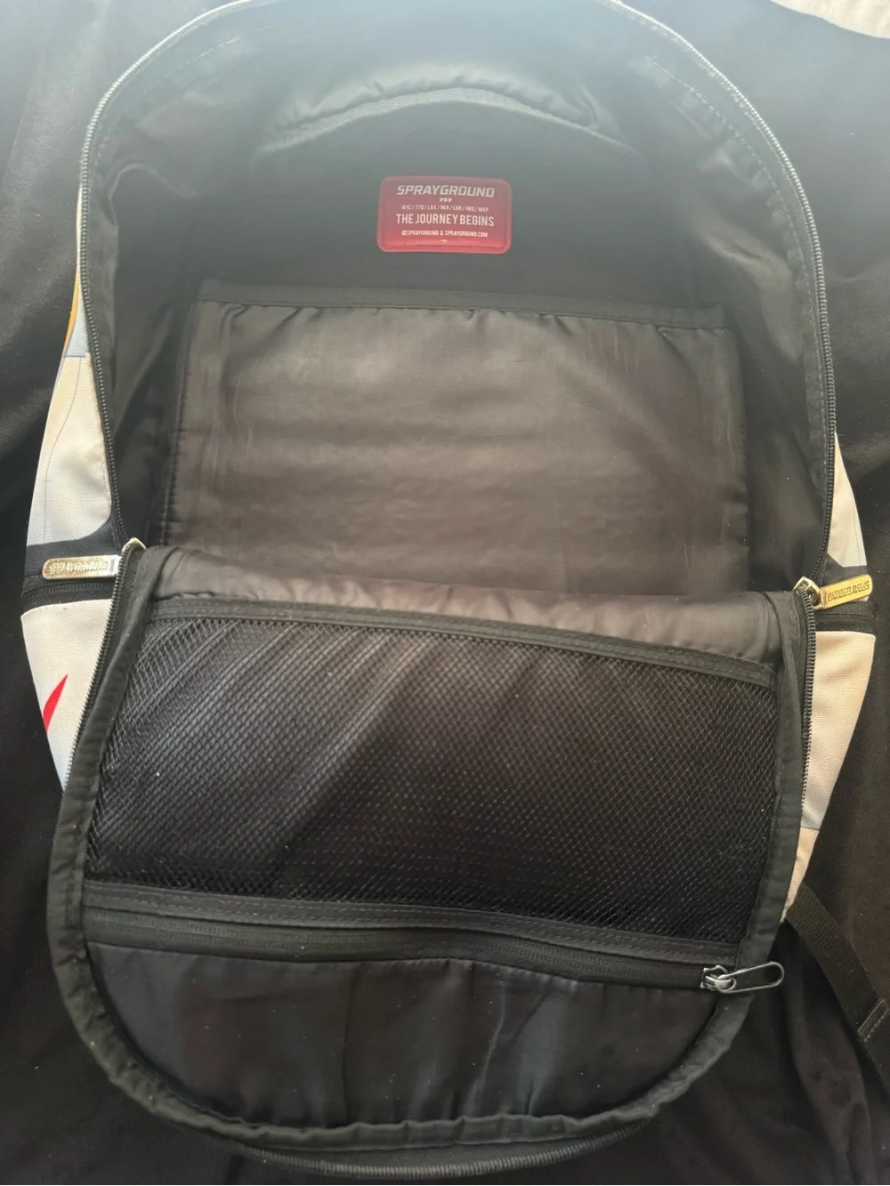 Sprayground Yellow, Gold, & Black Astronaut 🧑‍🚀  Backpack